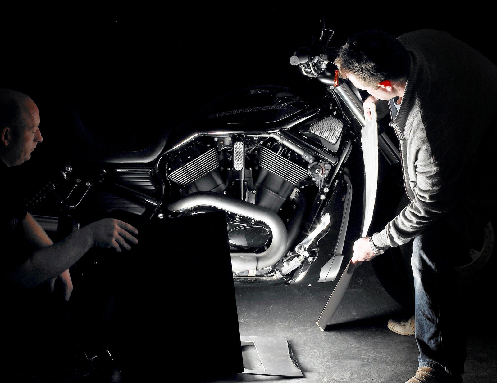 Lighting a product in the studio